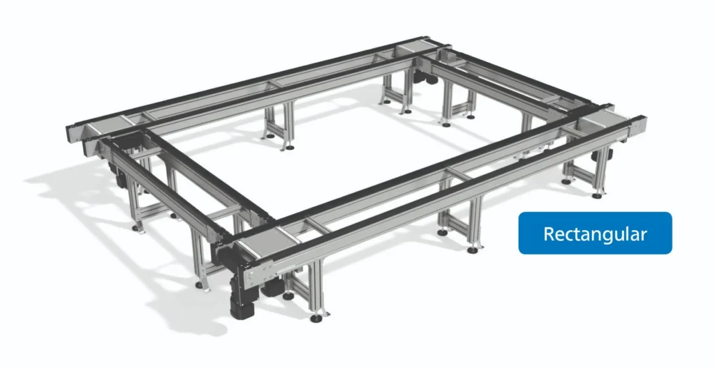 Rectangular: VersaMove Standard, Plus and Ultra